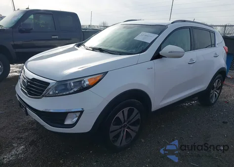 2012 Kia Sportage Ex из США, поврежденный, VIN KNDPCCA29C7243499